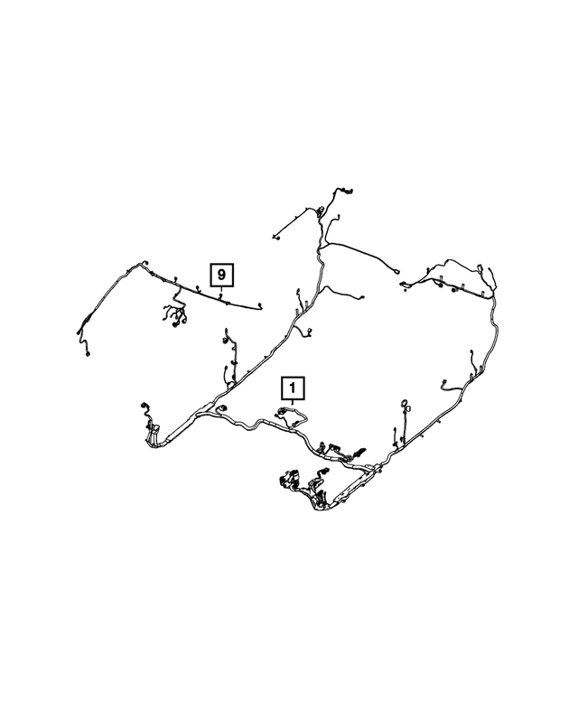 68533700AA - : Header Wiring for Mopar Image