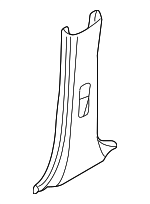 769167Z001 - Body: Lower Center Pillar Trim for Nissan: Xterra Image