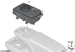 65825B3DE00 - Audio, Navigation, Electronic Systems: Controller for BMW Image