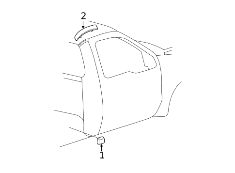 Exterior Trim - Cab for 2004 Ford F-350 Super Duty #0