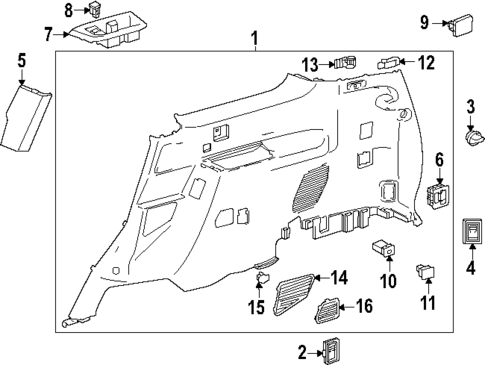 Automatic Temperature Controls for 2024 Lexus GX550 #3