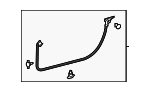 6786111020 - Body: Surround Weather-strip for Lexus: LC500, LC500h Image