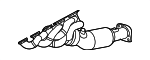 18407836403 - Exhaust: Manifold for BMW Image