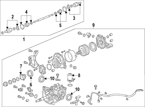 Axle Shafts & Joints for 2020 Honda CR-V #0