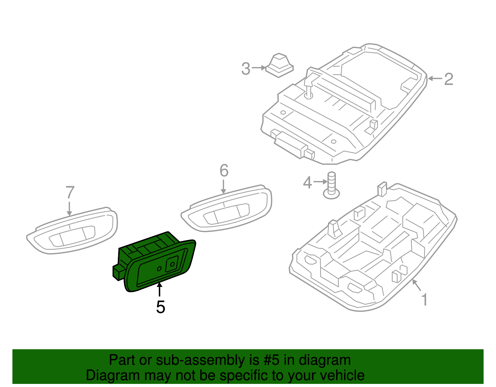 2016-2022 Volvo Reading Lmp Assembly 32289789 | TascaParts.com