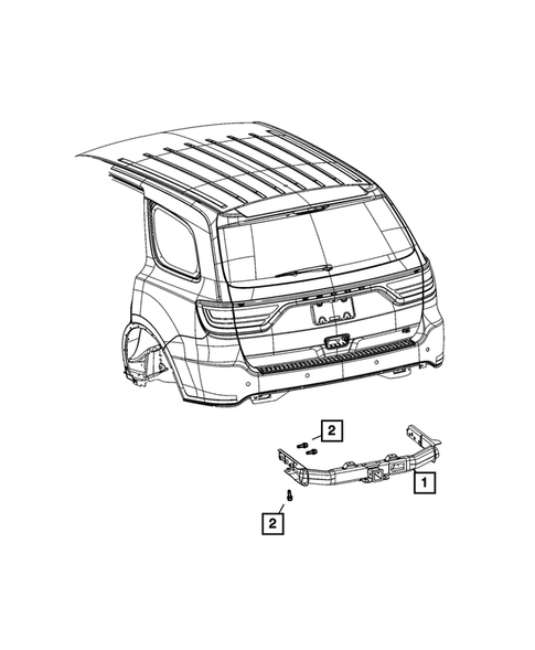 Trailer Tow and Tow Hooks for 2024 Dodge Durango #0