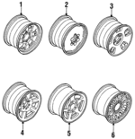 8972194841 - : Wheel, Alloy for Isuzu Image