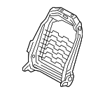 88410J9230 - Body: Seat Back Frame for Hyundai: Kona, Kona Electric Image