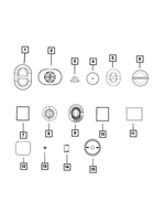 4351211 - Doors, Door Mirrors and Related Parts: Plug for Mopar Image