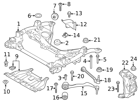 Suspension Components for 2020 BMW 430i Gran Coupe #0