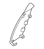 924603R510 - : Lens &amp; Housing Bracket for Kia: Cadenza Image