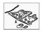 291101U500 - : Under-Body Shield for Kia Image