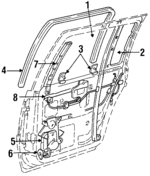4445878 - Body: Movable Glass for Chrysler: New Yorker Image