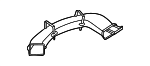 64225A62787 - Body: Cooling Duct for BMW Image