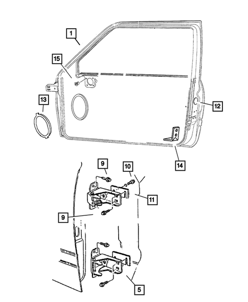 Front Door for 2002 Dodge Ram 3500 #2