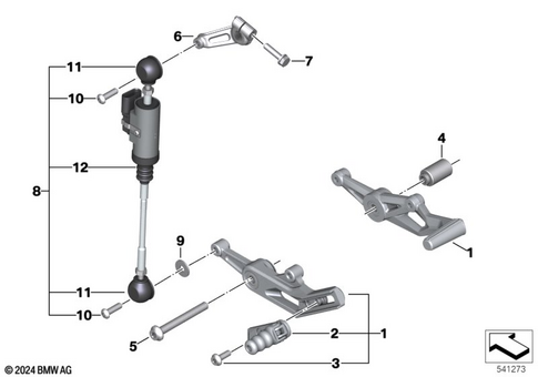 Outside Shift-Control Components for 2021 BMW-Motorrad M 1000 RR #0