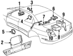 25734856 - Body: Radio for Oldsmobile: Aurora Image
