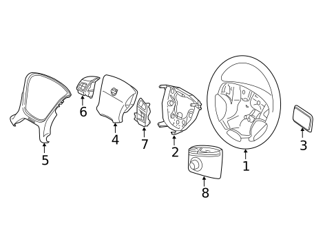 Steering Wheel for 2013 Volvo XC60 #0