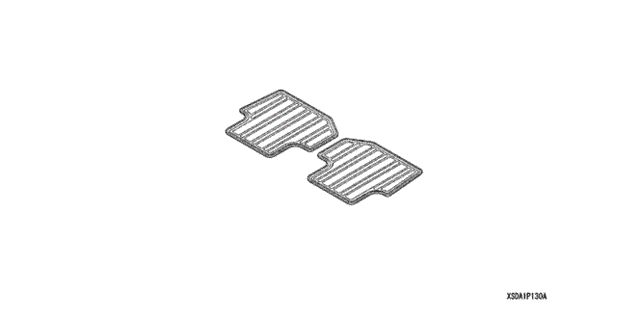 All Season Mat (RR.) for 2004 Honda Accord #0
