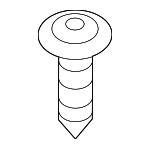 1249205123 - Body: Trunk Side Trim Screw for Kia Image