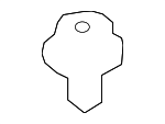 823152P000 - Body: Back Panel Trim Fastener for Kia Image