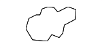 865952T500 - Body: Back Panel Trim Clip for Kia Image