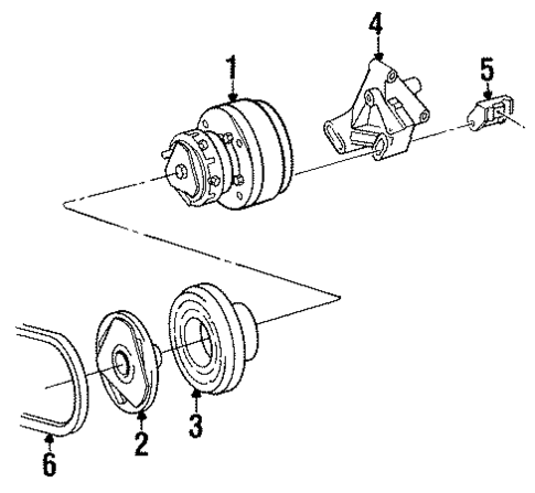 Radial Compressor for 1985 Mercedes-Benz 300CD #0
