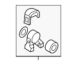 219304D150 - Engine: Stopper for Kia: Sedona Image