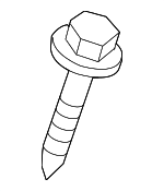 1123412456P - : Side Mount Upper Bolt for Kia: Sedona Image