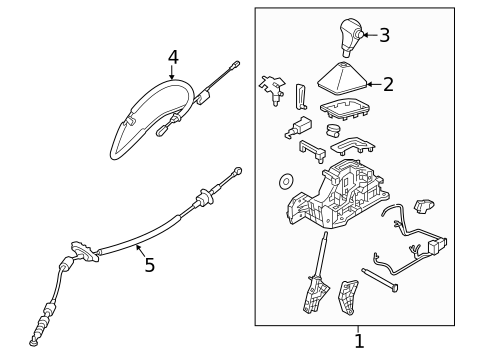 Center Console for 2014 Kia Rio #1