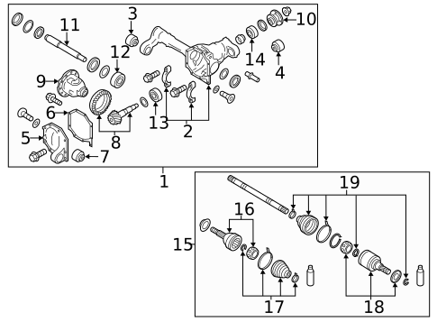 Bearings for 2011 INFINITI QX56 #0