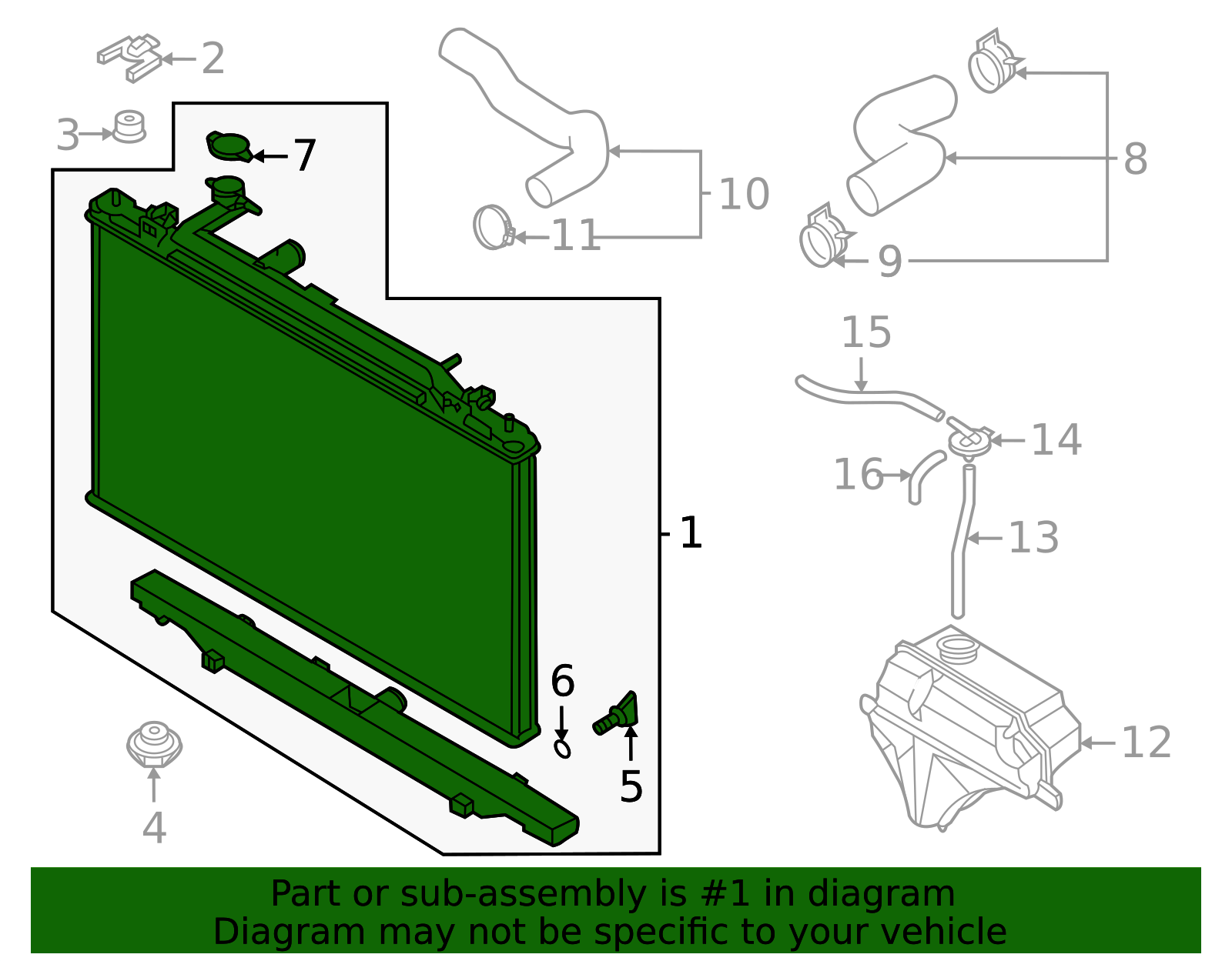 Ix.5 Radiator 2019 Mazda CX-5 Radiator Assembly SH9V-15-200 | OEM Parts Online