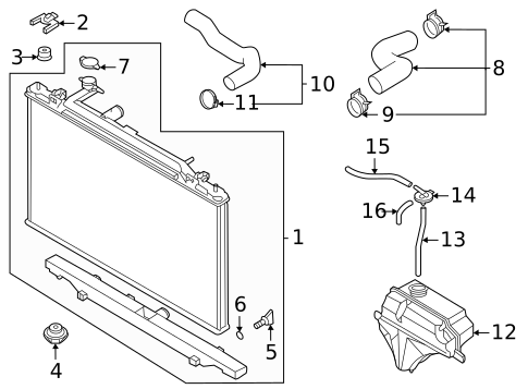 Radiator & Components for 2019 Mazda CX-5 #0
