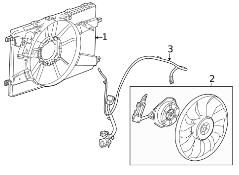 Cooling Fan for 2015 Buick Verano #0