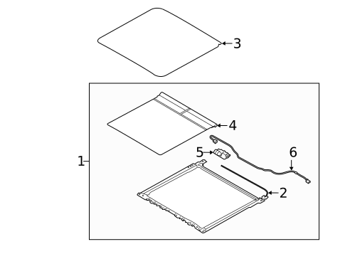 Sunroof for 2022 Kia Telluride #1