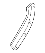 6K133833BD - : Oil Return Tube Shield for Volkswagen: Arteon, e-Golf, Golf, Golf R Image