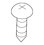 MF453033 - Body: Switch Bezel Bolt for Mitsubishi: Eclipse, Eclipse Cross, Endeavor, Galant, Lancer, Mirage, Mirage G4, Outlander, Outlander PHEV, Outlander Sport Image