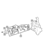 5097159AD - Cooling: Water Pump for Mopar Image