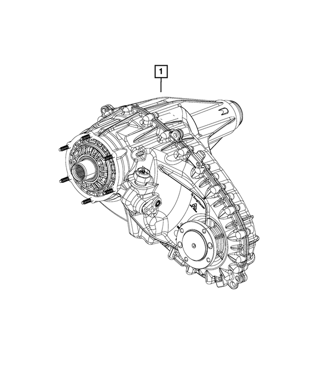 5146621AJ - BW 44-47; Transfer Case: Bw 44-47 Transfer Case, Remanufactured for Mopar Image image