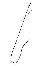 89350B8100 - Body: Seat Back Pad for Hyundai Image