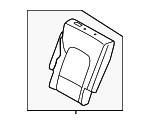 89300B8120R5X - Body: Seat Back Assembly for Hyundai Image