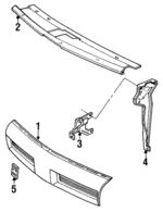 25600640 - Body: Grille for Oldsmobile: 88 Image