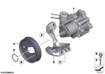 32416798865 - Steering: Power Steering Pump for BMW Image