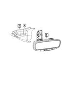 5XR31DX9AC - Glass: Inside Rear View Mirror for Mopar Image