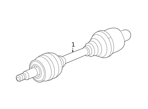 Carrier & Front Axles for 2023 GMC Terrain #0