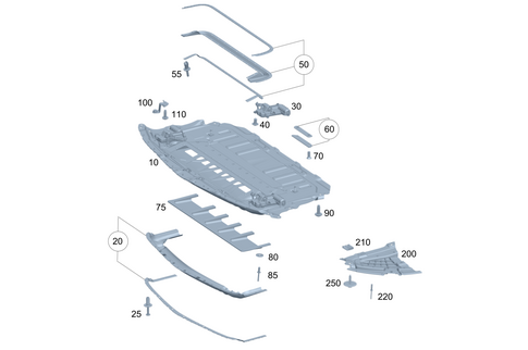 Engine Compartment Lining for 2026 Mercedes-Benz SL43 AMG #0