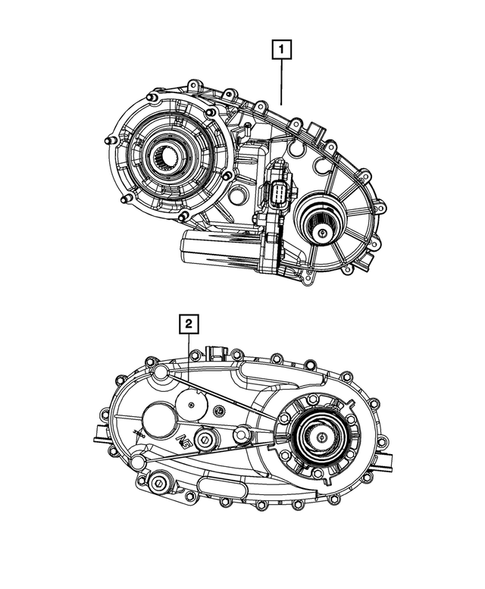 Transfer Case Assembly for 2008 Dodge Ram 1500 #0