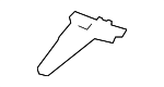 17A807184A - Body: Side Retainer for Volkswagen Image