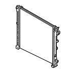 17115A5C814 - Cooling System: Radiator for BMW: X5, X6, X7 Image