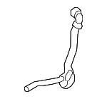 17129894784 - Cooling System: Connector Hose for BMW: X5, X6, X7 Image